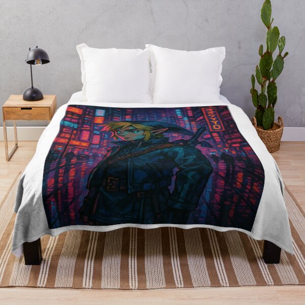 Item preview, Cyberpunk Link in Neon Tokyo Streets designed and sold by dessertcruzing.