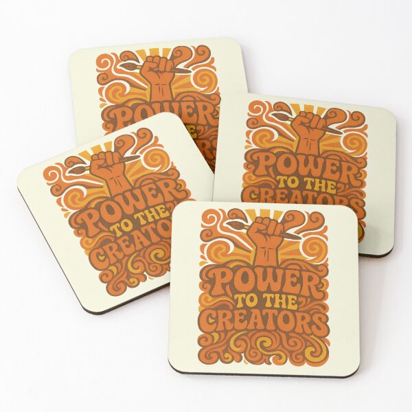 Item preview, Power to the Creators – Anti AI Pro Artist Creative Rights Quote designed and sold by Planthem.