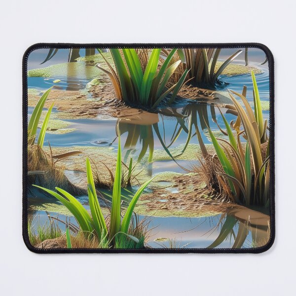 Item preview, Eco Tidal Marsh Grass Seamless Texture 4K designed and sold by Julyvax.