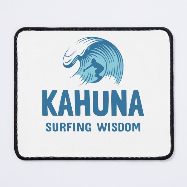Item preview, Kahuna Surfing Wisdom designed and sold by OneHappyIguana.