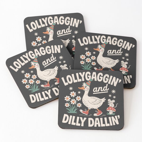 Item preview, Lollygaggin' and Dilly Dallin' - Silly Goose Cute designed and sold by BeansterNL.