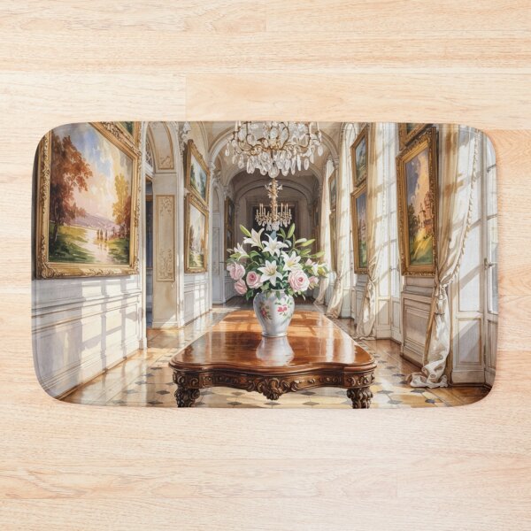 Item preview, Charming French Chateau Hallway | Impressionist  designed and sold by CARRAANN.