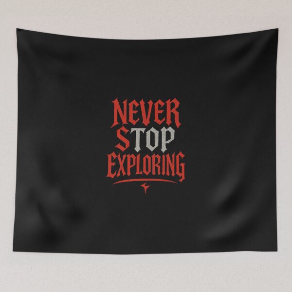 Item preview,  Never Stop Exploring designed and sold by artchic4you.