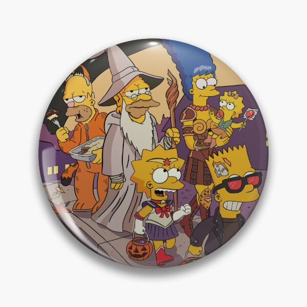 Aperçu de l'œuvre Simpson Halloween créée et vendue par snailpilot.