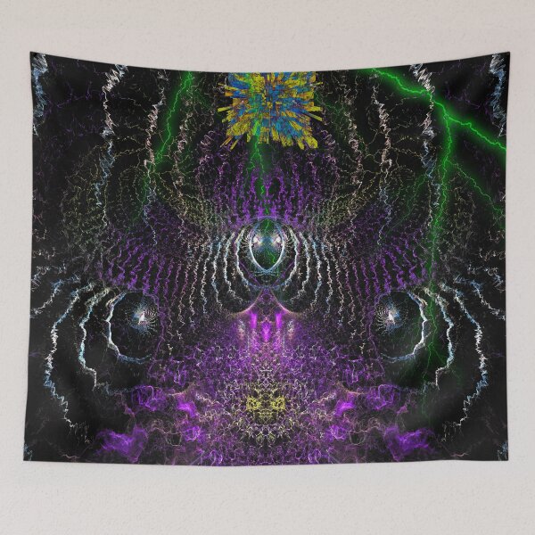 Item preview, Photoacoustic Entity Activates (science fiction alien fractal) designed and sold by Discordant Dreams Art.