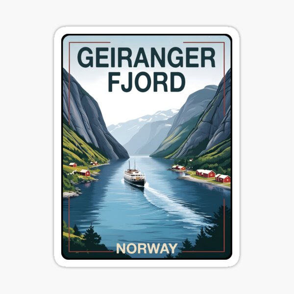 Item preview, Geianger Fjord Norway designed and sold by blankshirt.