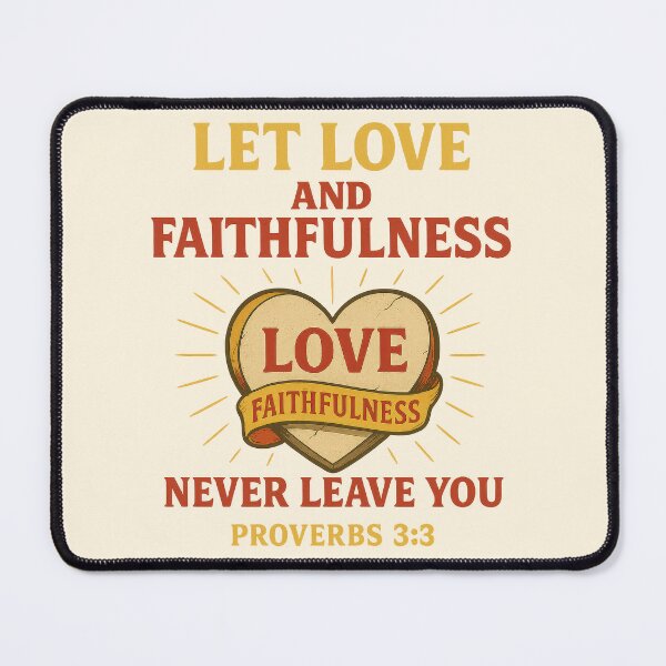Item preview, Proverbs 3:3 – Let Love and Faithfulness Never Leave You designed and sold by SimplySelim.