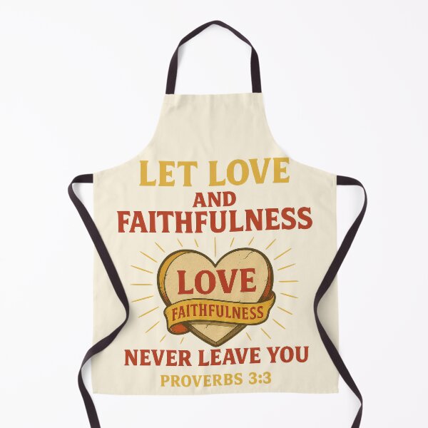 Item preview, Proverbs 3:3 – Let Love and Faithfulness Never Leave You designed and sold by SimplySelim.
