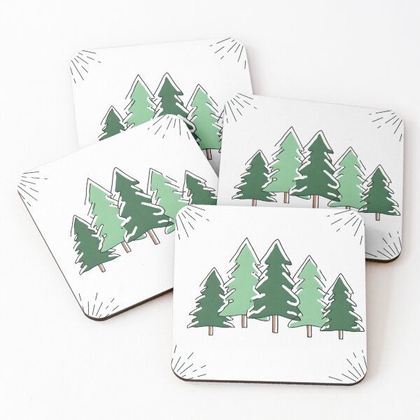 Item preview, fir trees designed and sold by ShopDreammix.
