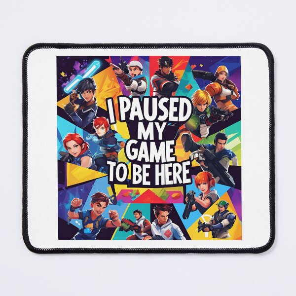 Item preview, Players who paused the game here designed and sold by barmaz.