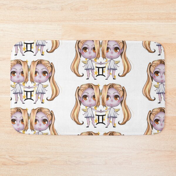 Artikelvorschau, Zwillinge Chibi Anime Süßes Mädchen entworfen und verkauft von Vapishop.