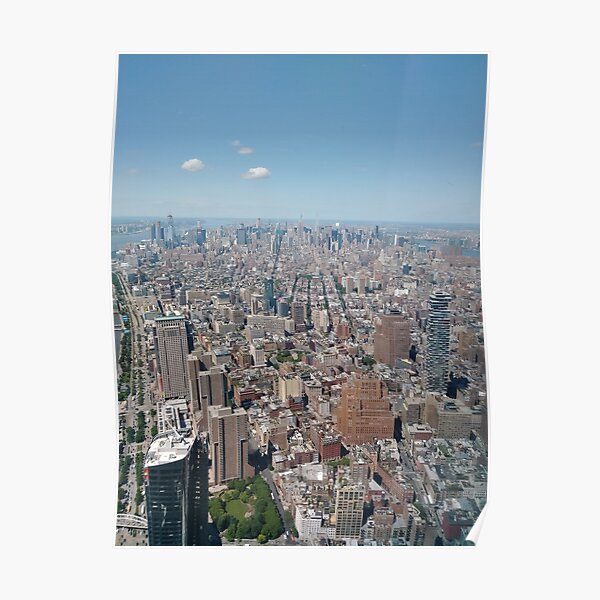 New York City, Manhattan, Brooklyn, New York, streets, buildings, skyscrapers, cars, pedestrians, #NewYorkCity, #Manhattan, #Brooklyn, #NewYork, #streets, #buildings, #skyscrapers, #cars, #pedestrians Poster