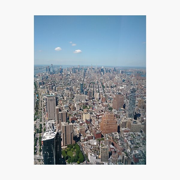 New York City, Manhattan, Brooklyn, New York, streets, buildings, skyscrapers, cars, pedestrians, #NewYorkCity, #Manhattan, #Brooklyn, #NewYork, #streets, #buildings, #skyscrapers, #cars, #pedestrians Photographic Print