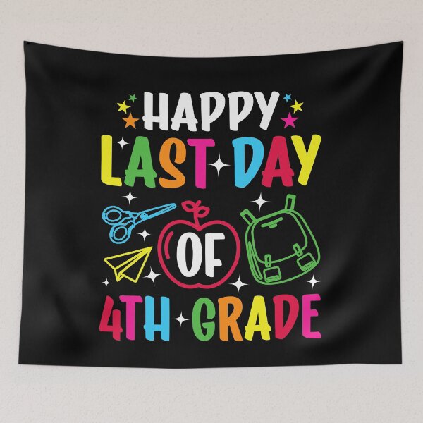 Item preview, Happy Last Day Of 4th Grade Teacher Students designed and sold by SakuraPxl.