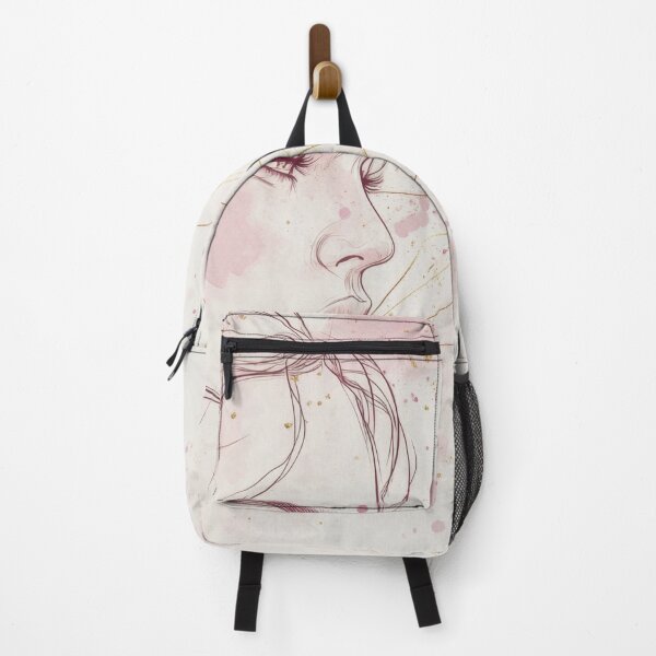 Item preview, Artistic portrait of a serene woman designed and sold by anytka.