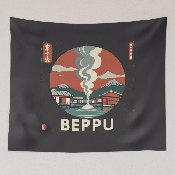 Item preview, Japan City – Beppu designed and sold by SignumShop.