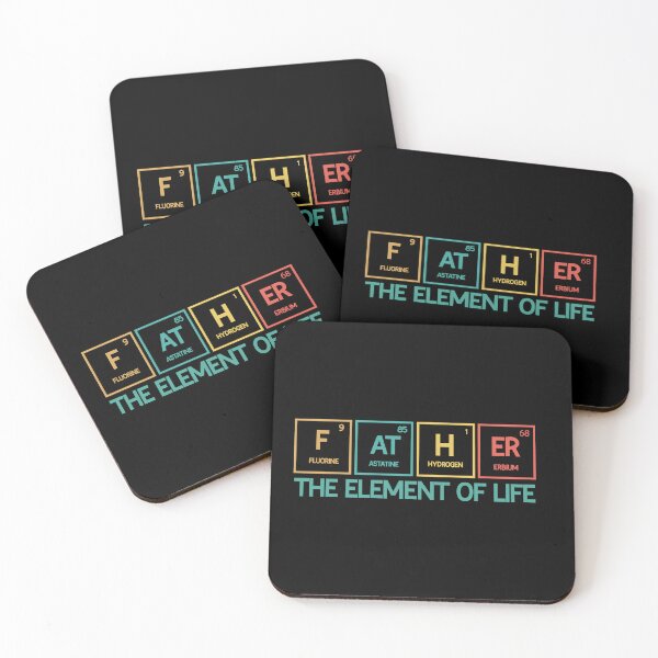 Item preview, The Elements of Fatherhood Funny Periodic Table Dad designed and sold by Merchrise.
