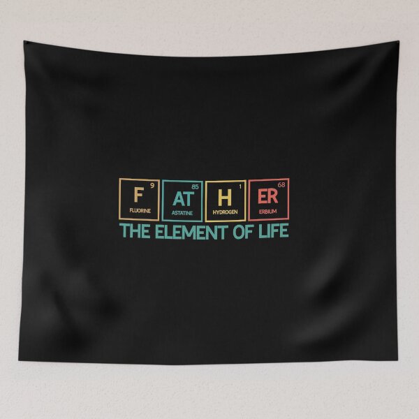 Item preview, The Elements of Fatherhood Funny Periodic Table Dad designed and sold by Merchrise.