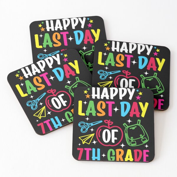 Item preview, Happy Last Day Of 7th Grade Teacher Students designed and sold by SakuraPxl.