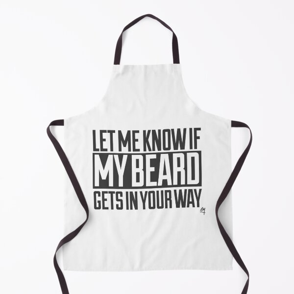 Item preview, Let Me Know If My Beard Gets In Your Way designed and sold by Muslim Things.