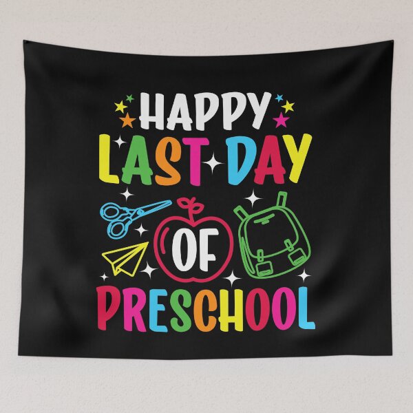 Item preview, Happy Last Day Of Preschool Teacher Students designed and sold by SakuraPxl.