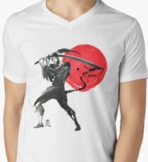Samurai Men's V-Neck T-Shirt