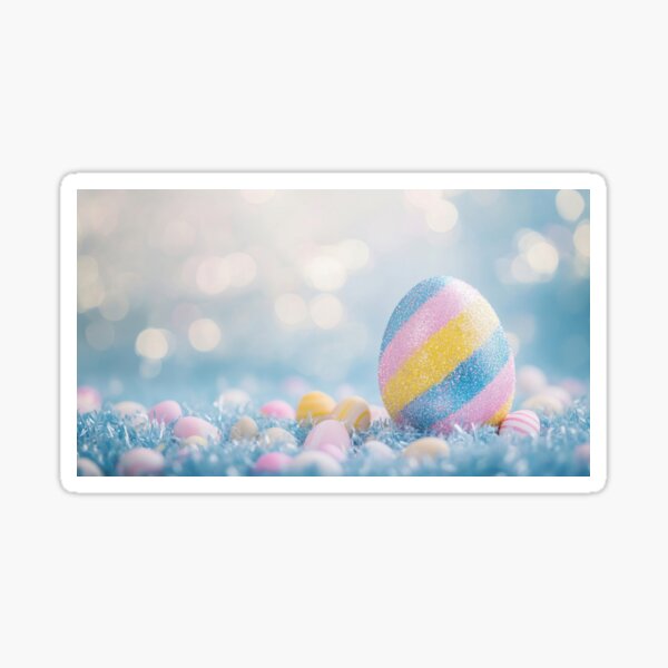 Item preview, Colorful Easter egg on decor designed and sold by anytka.