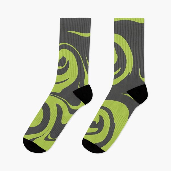 Item preview, Green and Charcoal Swirls designed and sold by Owcomm.