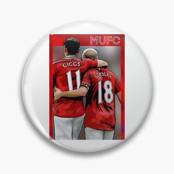 Item preview, Paul Scholes & Ryan Giggs – Manchester United Legends Artwork designed and sold by GrizzlyCollective.