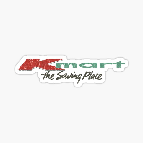 Kmart - The Savings Place 1985 Sticker