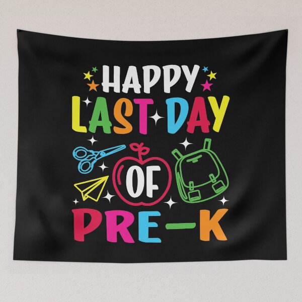 Item preview, Happy Last Day Of Pre-K Preschoo Teacher Students designed and sold by SakuraPxl.