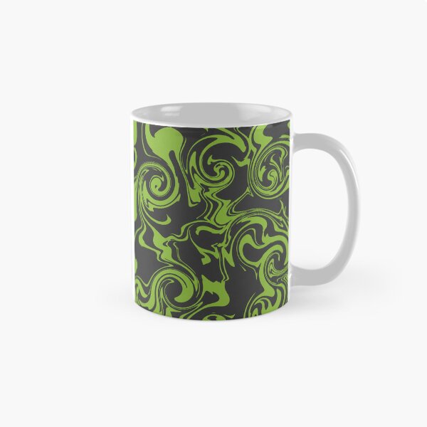 Item preview, Green and Dark Grey Swirls designed and sold by Owcomm.