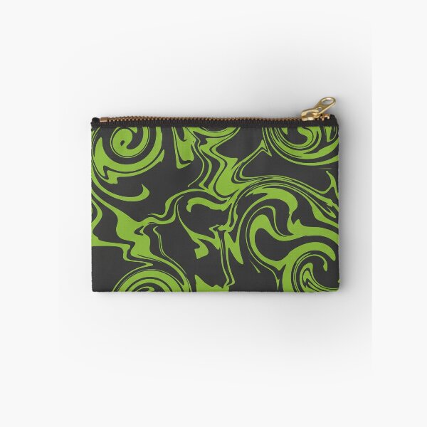 Item preview, Green and Dark Grey Swirls designed and sold by Owcomm.