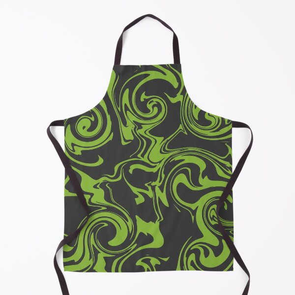 Item preview, Green and Dark Grey Swirls designed and sold by Owcomm.