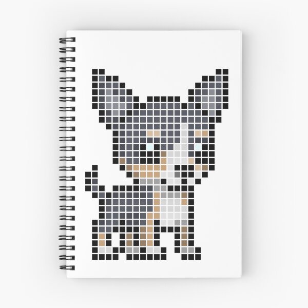 Item preview, Pixeled chihuahua (tri) designed and sold by Brain Fart Buffet.