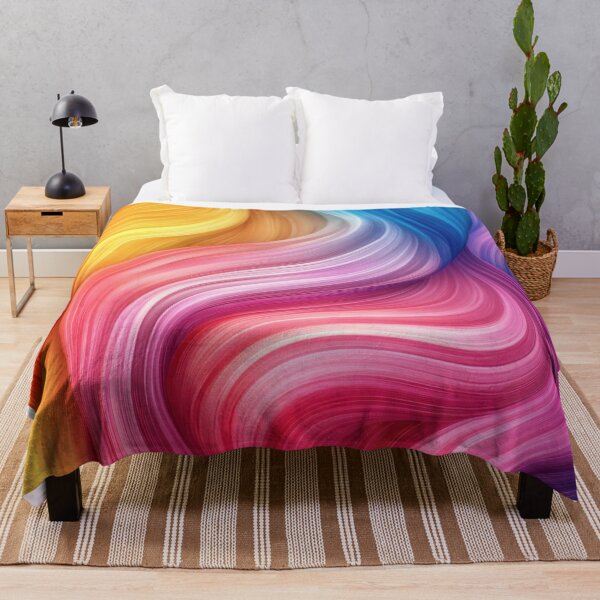 Item preview, Colorful wave pattern design designed and sold by anytka.