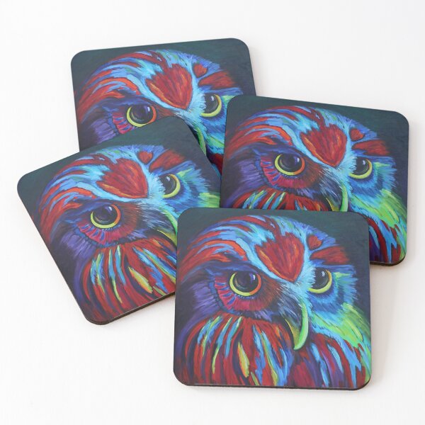 Item preview, Colorful Owl designed and sold by Tricia Saroya Designs.