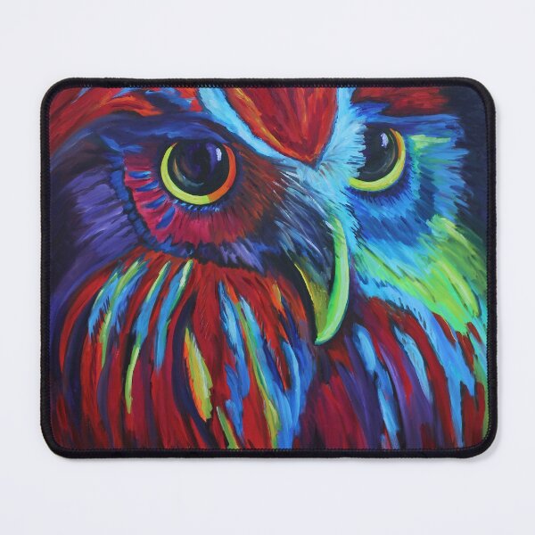 Item preview, Colorful Owl designed and sold by Tricia Saroya Designs.