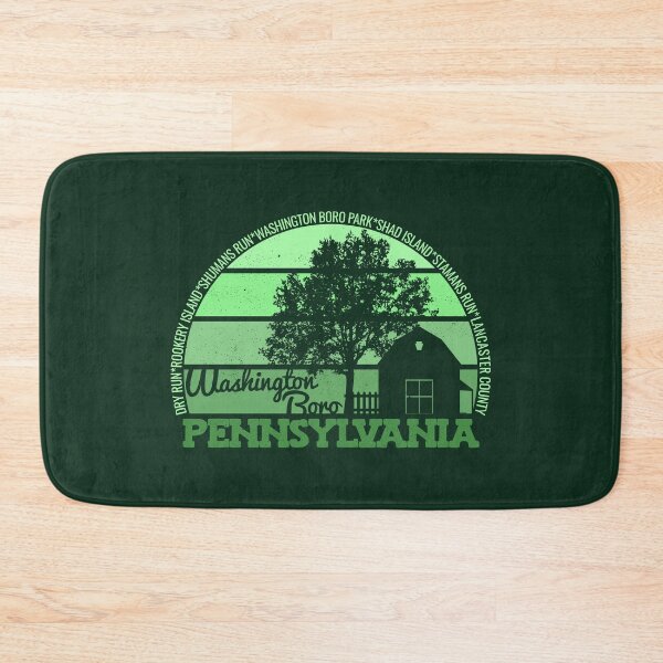 Item preview, Washington Boro Pennsylvania Sunset Retro Vintage Local Pride Logo designed and sold by CRHPOD20.