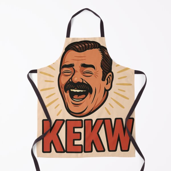 Item preview, KEKW Meme Face – Iconic Internet Laugh Reaction designed and sold by GirlyPopped.