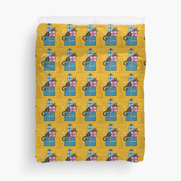 Item preview, Mid Century Modern Christmas Cat #2 designed and sold by ChristiaJ.