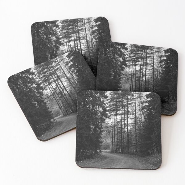 Item preview, The road in the forest. Parkkuu 2025 bw designed and sold by Jouko Lehto Photography.