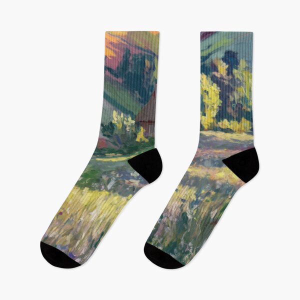 Item preview, Charming Rustic Farmhouse | French Landscape | Impressionist  designed and sold by CARRAANN.