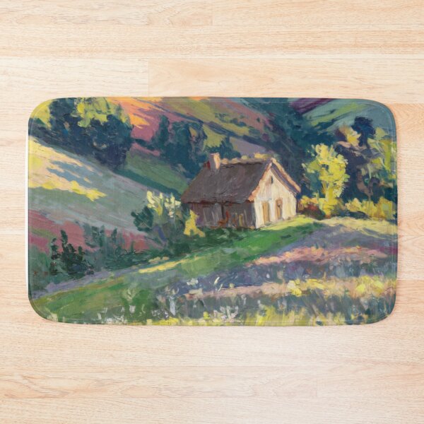Item preview, Charming Rustic Farmhouse | French Landscape | Impressionist  designed and sold by Carraann .