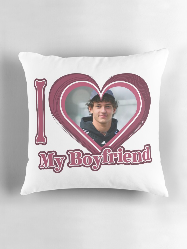 I Love My Boyfriend Kimi Antonelli Pillow