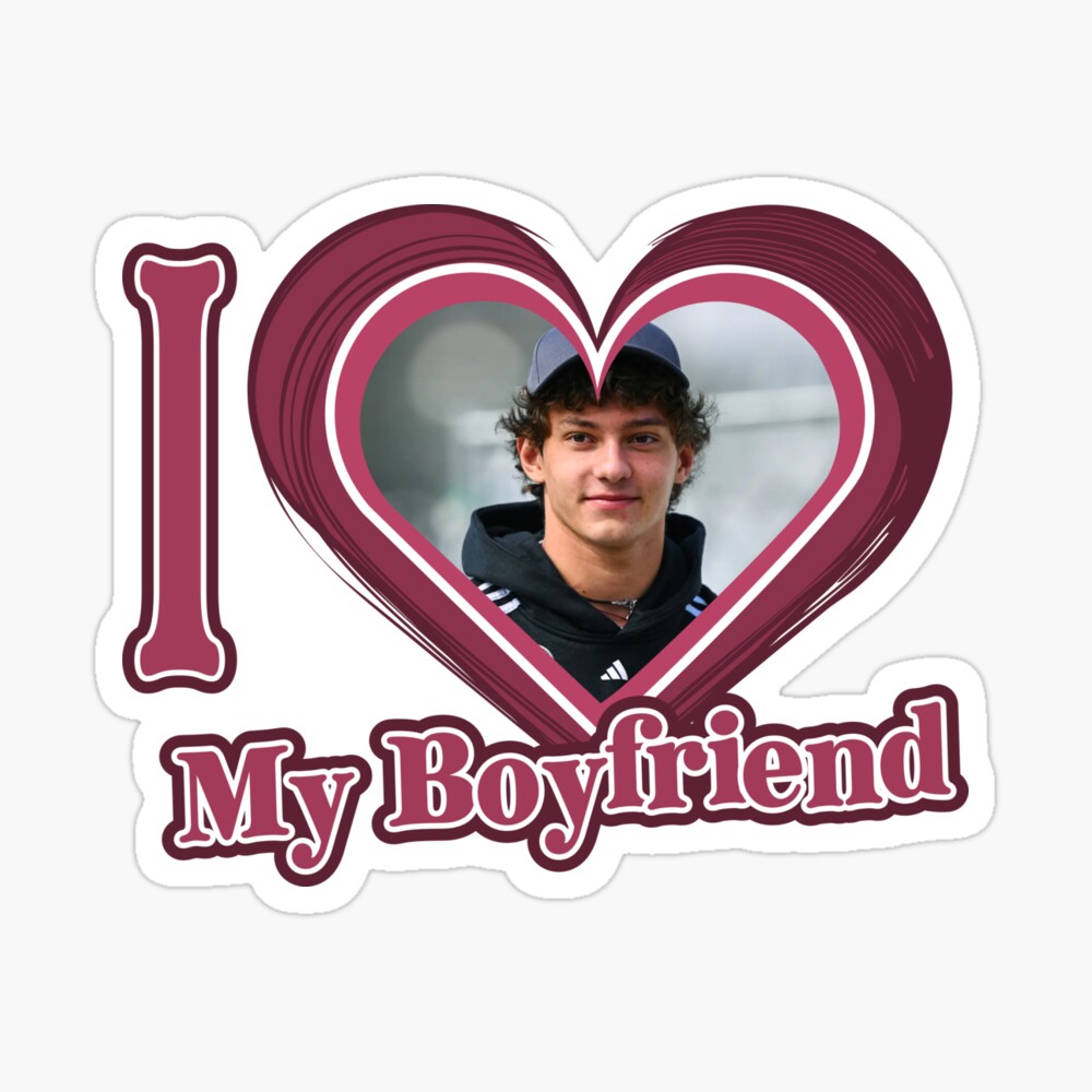 I Love My Boyfriend Kimi Antonelli Pillow