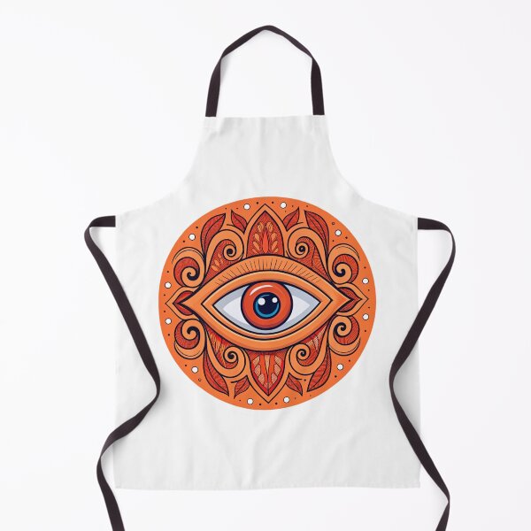 Item preview, Evil eye orange designed and sold by Lucky 777.
