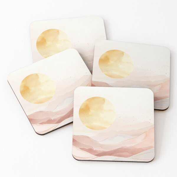 Item preview, Vibrant sunset over mountains designed and sold by anytka.