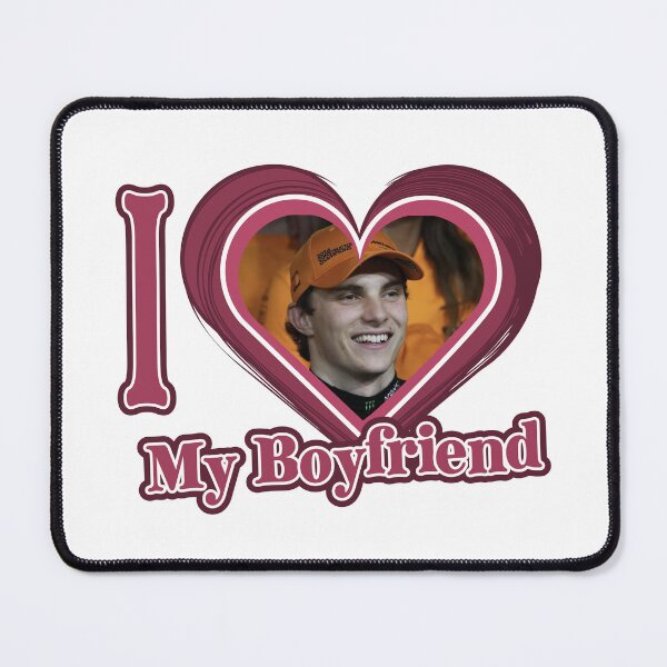 Item preview, I Love My Boyfriend Oscar Piastri designed and sold by remake-shop.