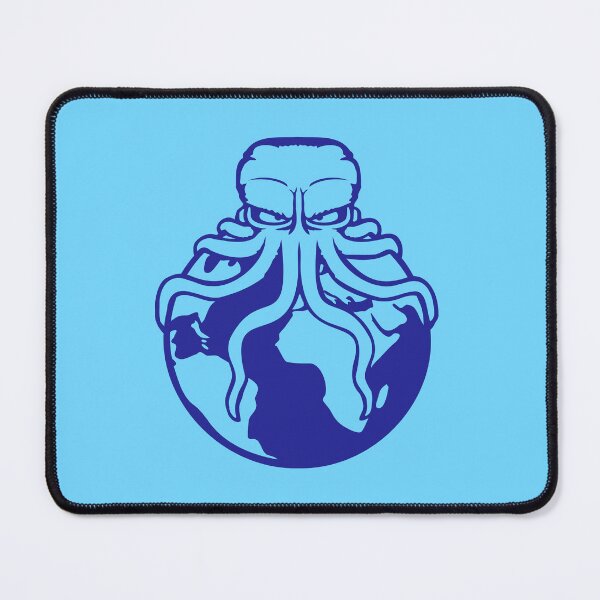 Item preview, Octopus attacks Earth giant alien monster tentacle designed and sold by shirt-o-mat.